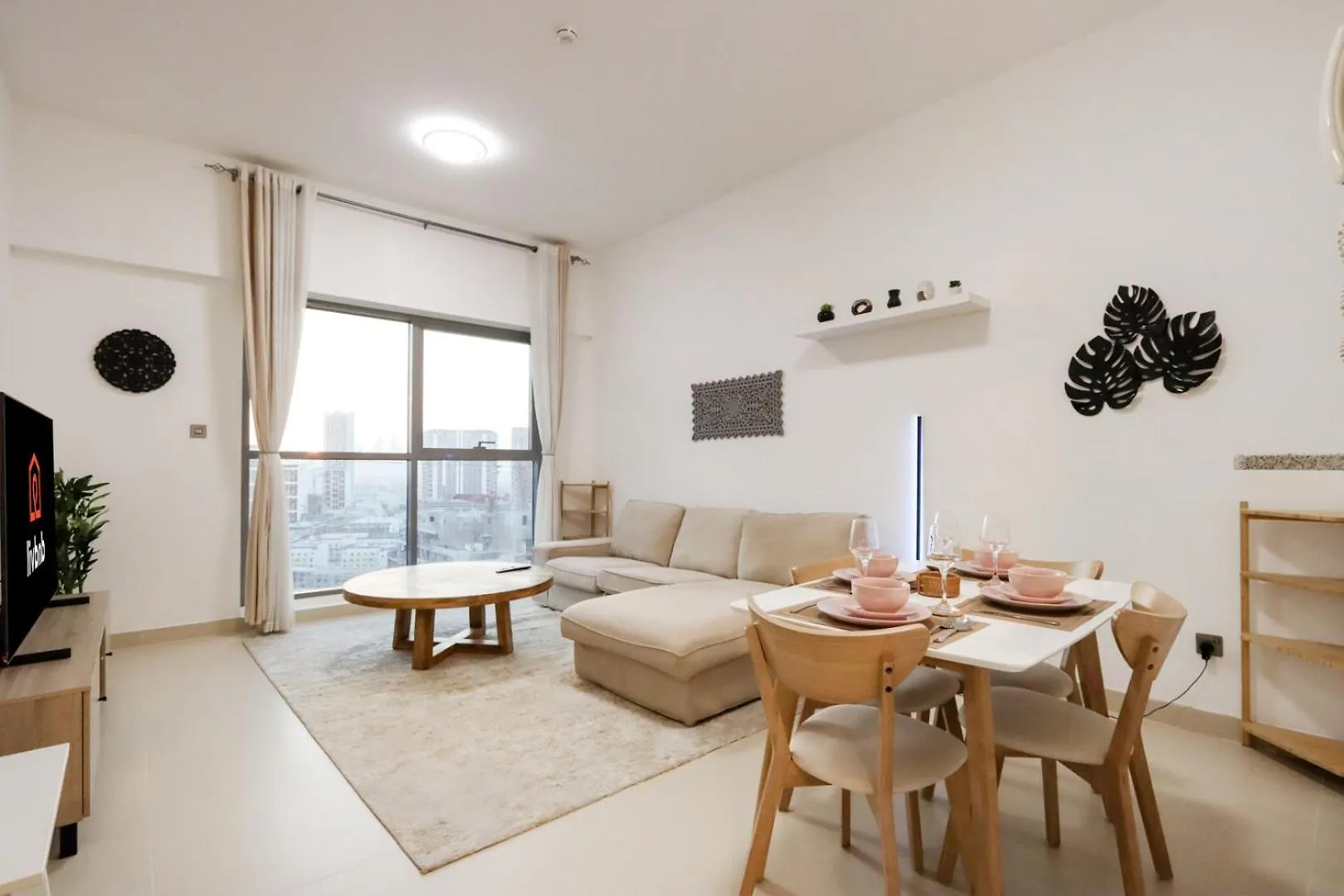 Apartment Livbnb - 1B With Sunset View Near Community Circle Park Jvc Dubai United Arab Emirates